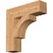Ekena Millwork Westlake Block Smooth Bracket, Western Red Cedar, 5 1/2"W x 22"D x 22"H BKT06X22X22WTL05SWR - alternate 1